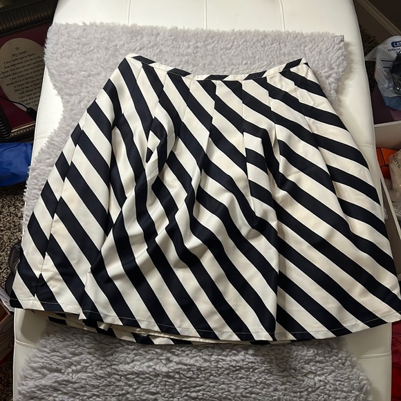 The Limited Beautiful Blue and White Flare Skirt - Picture 1 of 2